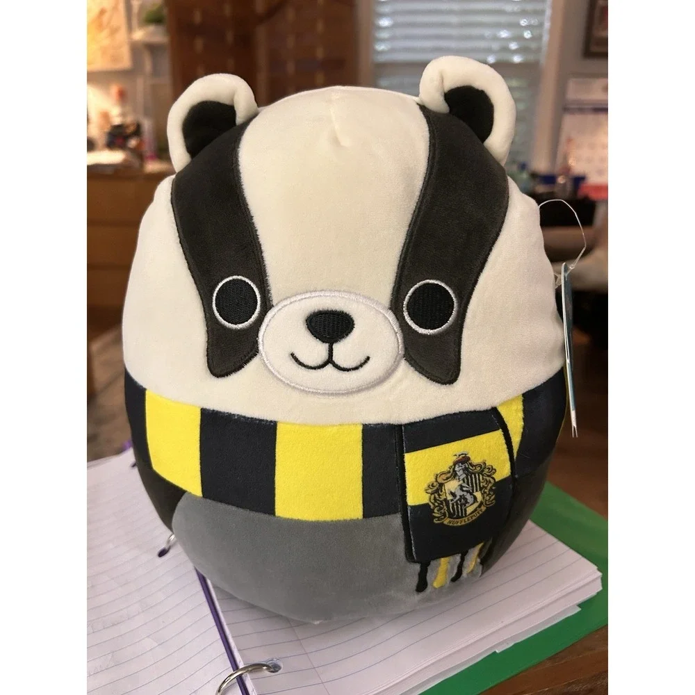 Squishmallow Kellytoy Plush Harry‎ Potter Hufflepuff Badger 10